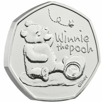 2020 Winnie the Pooh 50p Brilliant Uncirculated Coin