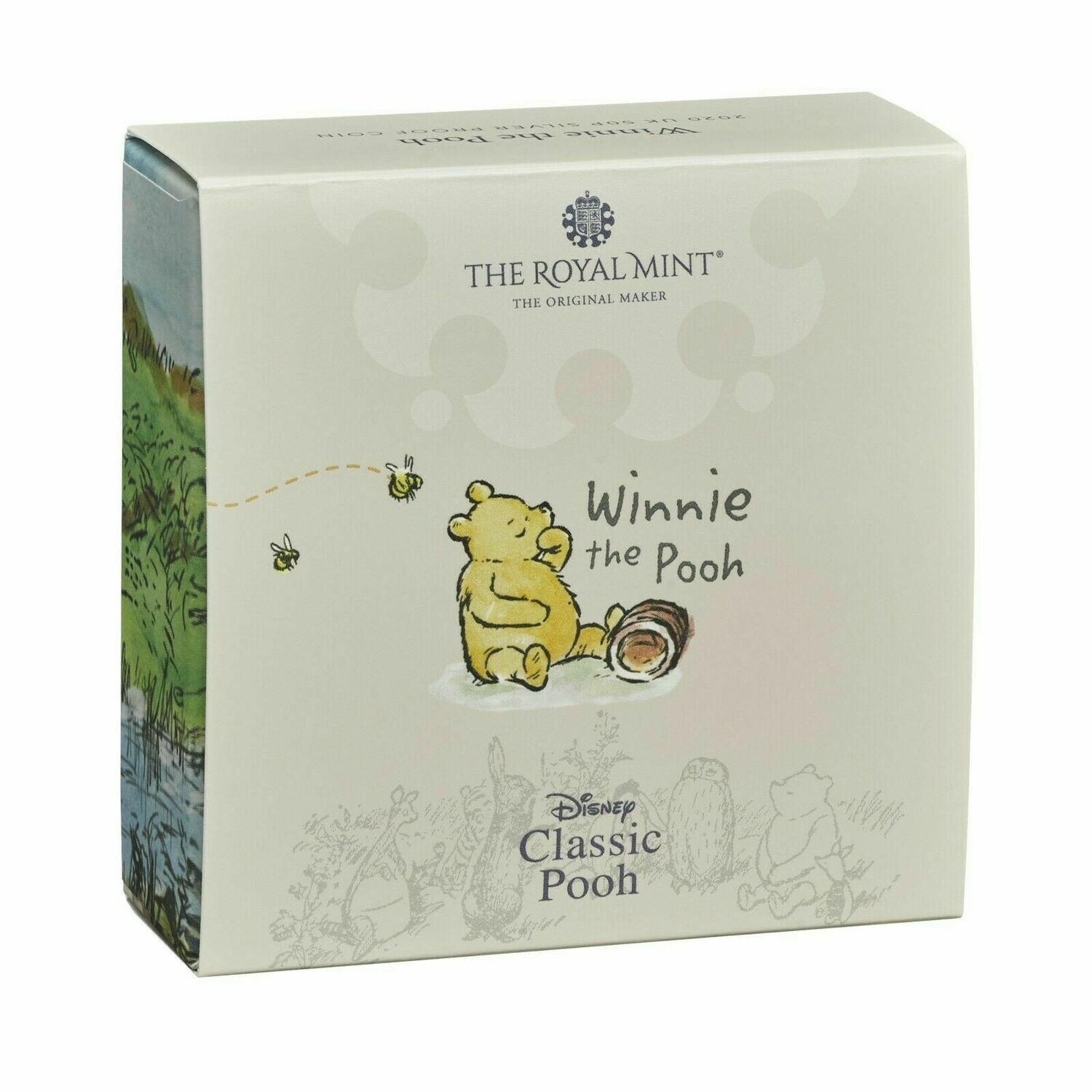 2020 Winnie the Pooh 50p Silver Proof Coin Box Coa