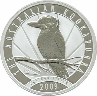 2009-P20 Australia Kookaburra $1 Silver 1oz Coin