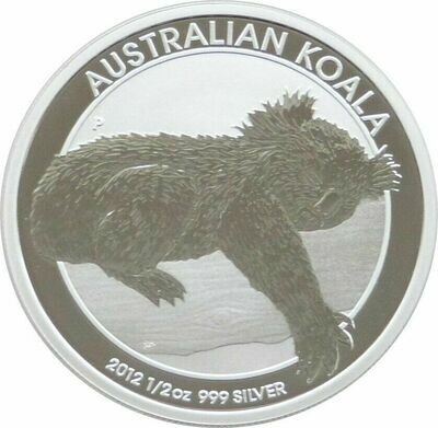 2012 Australia Koala 50c Silver 1/2oz Coin