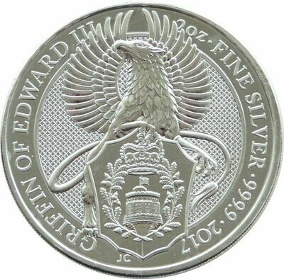 2017 Queens Beasts Griffin of Edward III £5 Silver 2oz Coin