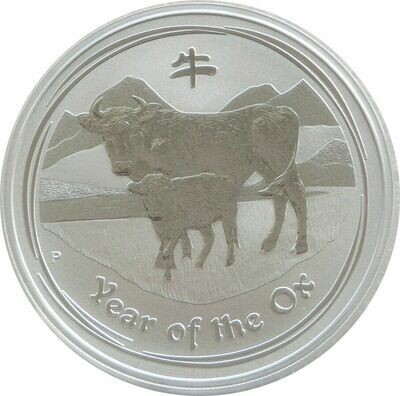 2009-P Australia Lunar Ox $1 Silver 1oz Coin