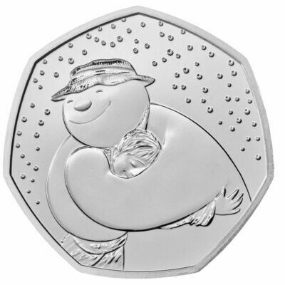 2020 The Snowman 50p Brilliant Uncirculated Coin