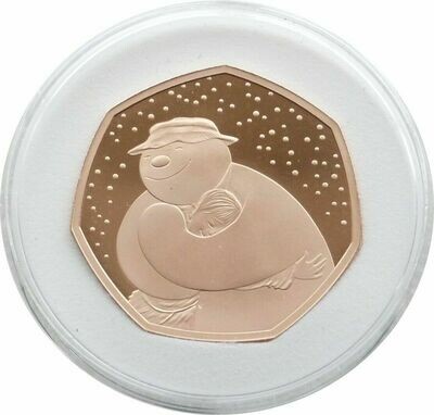 2020 The Snowman 50p Gold Proof Coin Box Coa