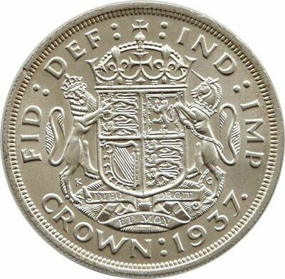 1937 George VI Coronation Crown Silver Coin