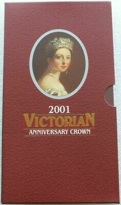 2001 Queen Victoria £5 Brilliant Uncirculated Coin Pack