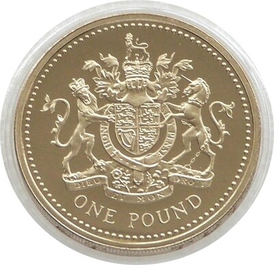 1998 Royal Arms £1 Proof Coin