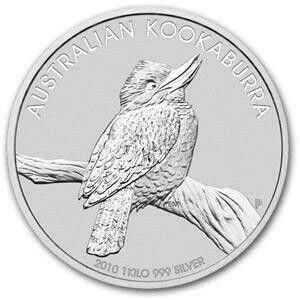 2007 Australia Kookaburra $30 Silver Kilo Coin