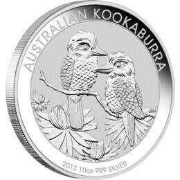 2013 Australia Kookaburra $10 Silver 10oz Coin
