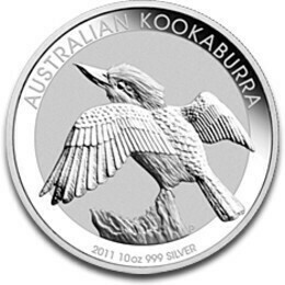 2011 Australia Kookaburra $10 Silver 10oz Coin
