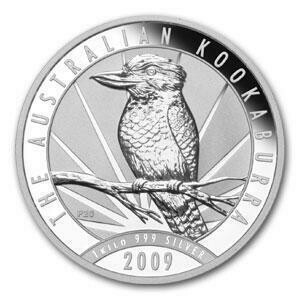 2009 Australia Kookaburra $30 Silver Kilo Coin