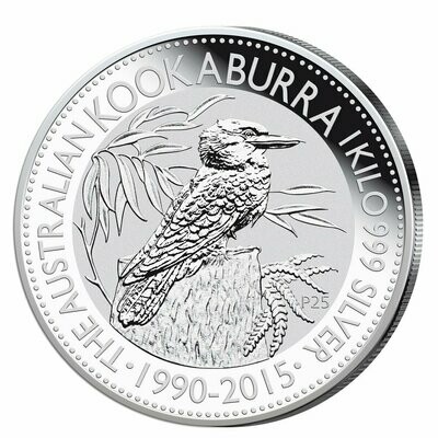 2015 Australia Kookaburra $30 Silver Kilo Coin