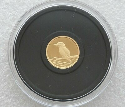 2009-P20 Australia Kookaburra 20th Anniversary $5 Gold Proof 1/20oz Coin Design 6