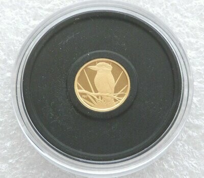 2009-P20 Australia Kookaburra 20th Anniversary $5 Gold Proof 1/20oz Coin Design 19