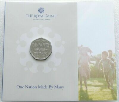 2020 Diversity Built Britain BU 50p Fifty Pence Coin Pack Sealed