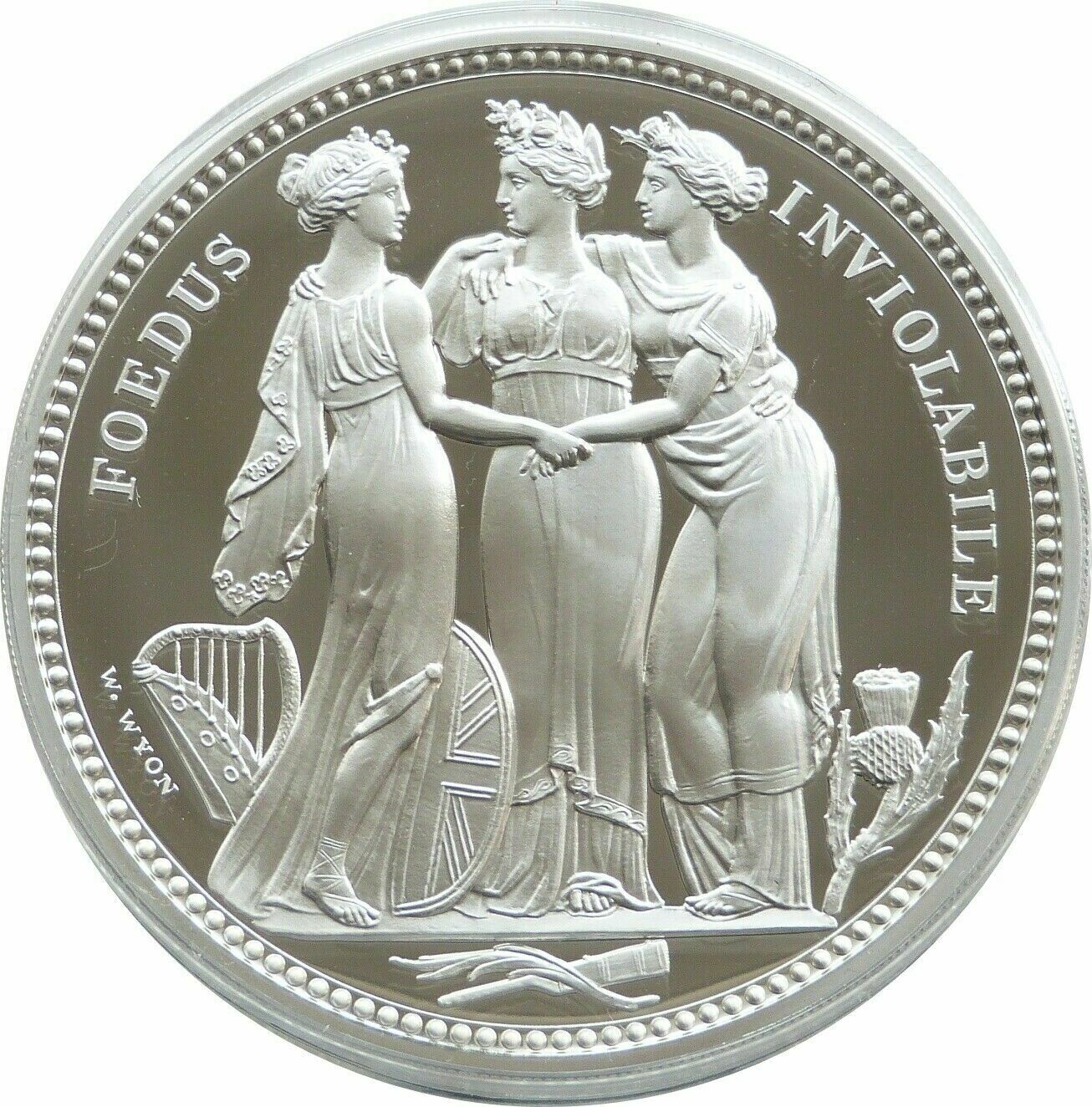 2020 Great Engravers Three Graces £10 Silver Proof 5oz Coin Box Coa