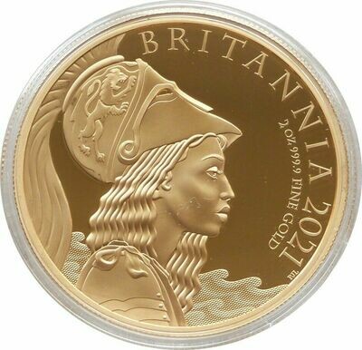 2021 Britannia Premium £200 Gold Proof 2oz Coin Box Coa - Mintage 216