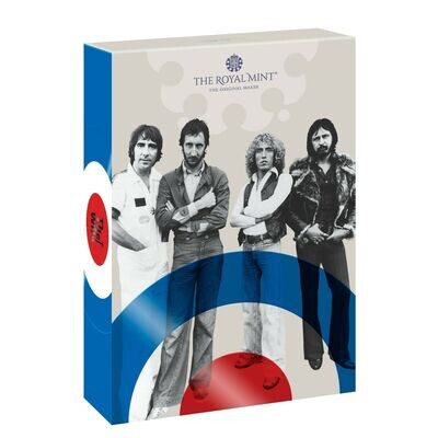 2021 Music Legends The Who £1000 Gold Proof Kilo Coin Box Coa