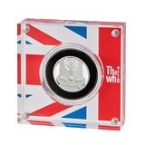 2021 Music Legends The Who £1 Silver Proof 1/2oz Coin Box Coa