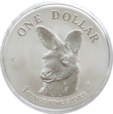 1995 Australia Kangaroo $1 Silver 1oz Coin