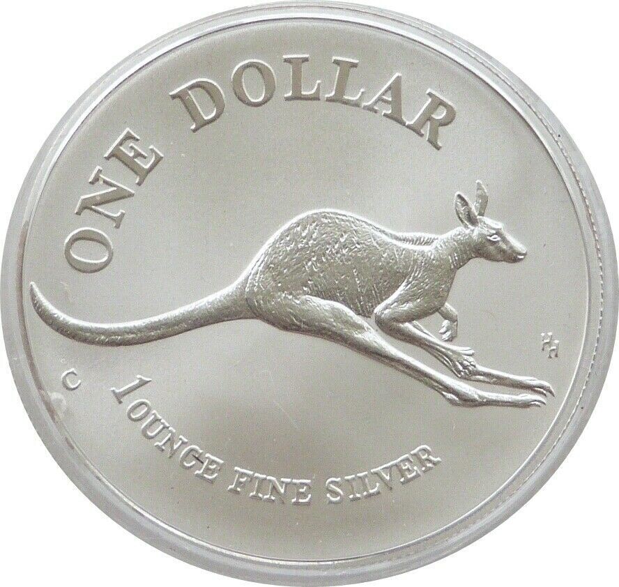 1994 Australia Kangaroo $1 Silver 1oz Coin