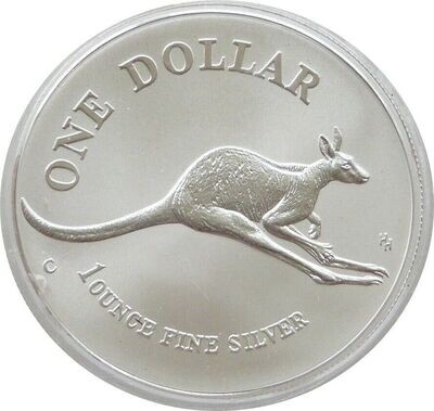 1994 Australia Kangaroo $1 Silver 1oz Coin