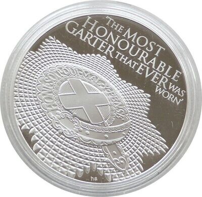 2013 Saint Helena Ascension Diamond Jubilee £5 Silver Proof Coin