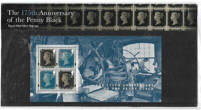2015 Royal Mail Penny Black 4 Stamp Presentation Pack