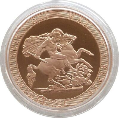 2017 Pistrucci £2 Double Sovereign Gold Proof Coin