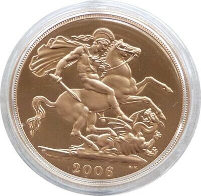 2006 St George and the Dragon £2 Double Sovereign Gold Proof Coin