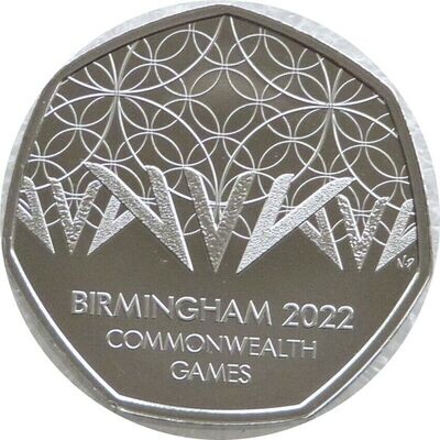 2022 Commonwealth Games 50p Brilliant Uncirculated Coin