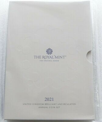 2021 Royal Mint Annual Brilliant Uncirculated 13 Coin Set Sealed