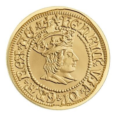 2022 British Monarchs King Henry VII £500 Gold Proof 5oz Coin Box Coa