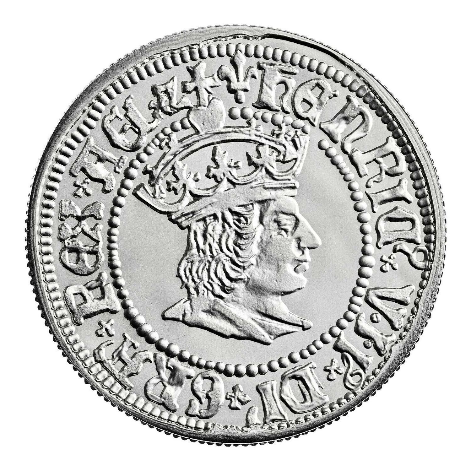 2022 British Monarchs King Henry VII £5 Silver Proof 2oz Coin Box Coa
