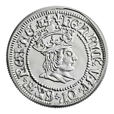 2022 British Monarchs King Henry VII £5 Silver Proof 2oz Coin Box Coa
