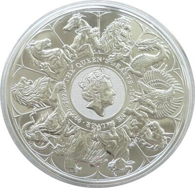 2022 Queens Beasts Completer £10 Silver 10oz Coin