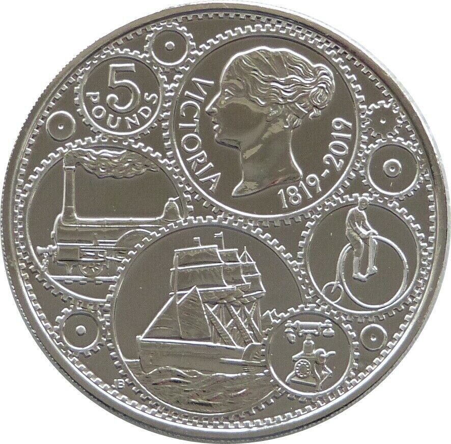 2019 Birth of Queen Victoria £5 Brilliant Uncirculated Coin