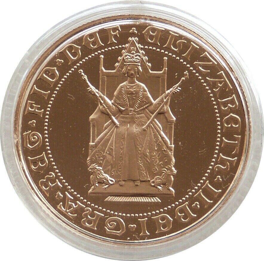 1989 Tudor Rose £2 Double Sovereign Gold Proof Coin