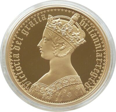 2021 Great Engravers Gothic Crown Victoria Portrait £200 Gold Proof 2oz Coin Box Coa - Plain Edge