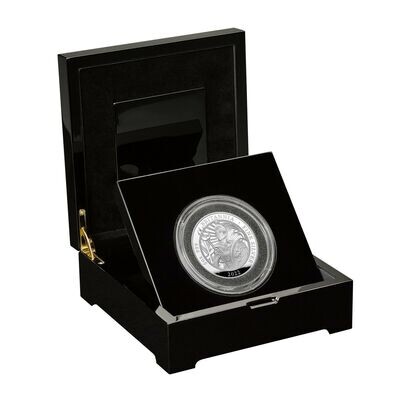 2022 Britannia £10 Silver Proof 5oz Coin Box Coa