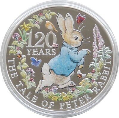 2022 Peter Rabbit £2 Silver Proof 1oz Coin Box Coa