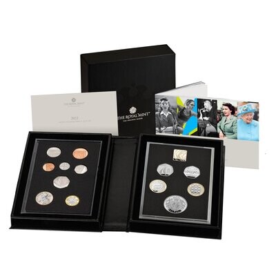 2022 Royal Mint Deluxe Collector Proof 13 Coin Set Box Coa