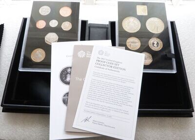 2017 Royal Mint Deluxe Collector Proof 13 Coin Set Box Coa