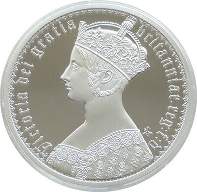 2022 Saint Helena Gothic Crown Victoria Portrait £2 Silver Proof 2oz Coin Box Coa
