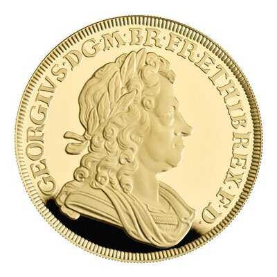 2022 British Monarchs King George I £100 Gold Proof 1oz Coin Box Coa