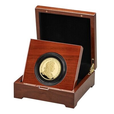 2022 British Monarchs King George I £500 Gold Proof 5oz Coin Box Coa