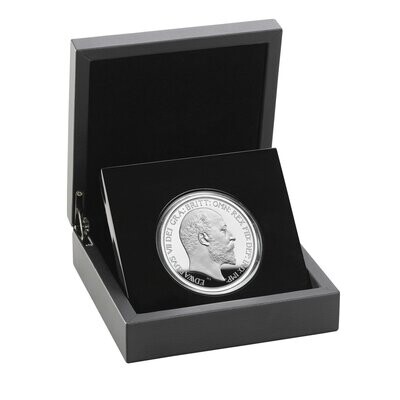2022 British Monarchs King Edward VII £10 Silver Proof 5oz Coin Box Coa