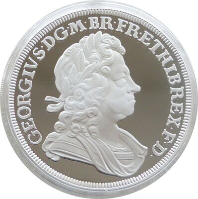 2022 British Monarchs King George I £10 Silver Proof 5oz Coin Box Coa
