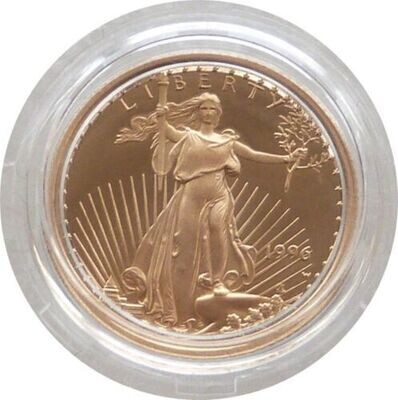 1996-W American Eagle $5 Gold Proof 1/10oz Coin
