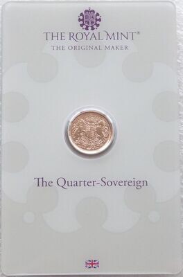 2022 Memorial Quarter Sovereign Gold Coin Mint Card